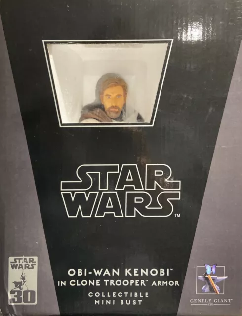 Gentle Giant - Star Wars - Obi-Wan Kenobi in clone trooper armor Mini-bust