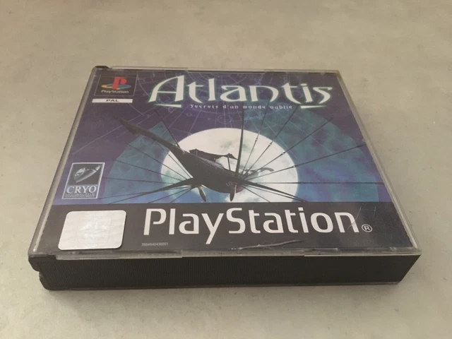 Jeu PS1 Atlantis : Secrets D’un Monde Oublié - Version Française, Bon état