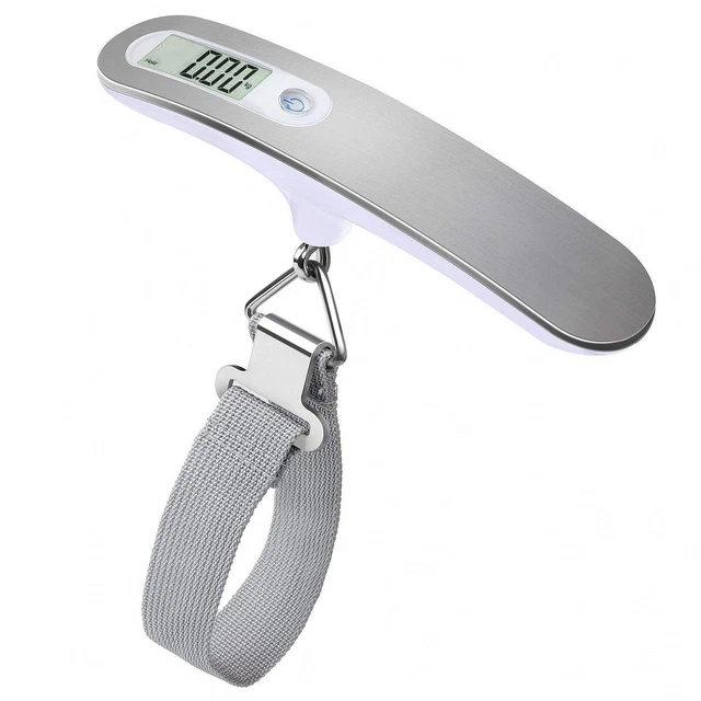 50KG Digital Travel Portable Handheld Weighing Luggage Scales Suitcase Bag LCD