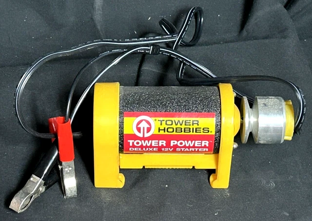 Tower Hobbies Tower Power Deluxe 12V Electric Starter Tested
