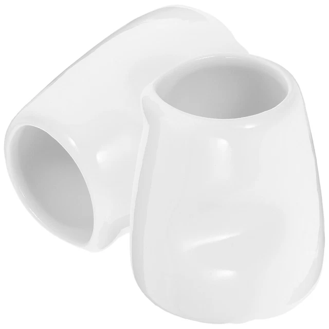 2pz Tazza Salsa Ceramica Mini Salsa Pitcher Caffè Tazza Gravia Mini Tazza Latte Ceramica