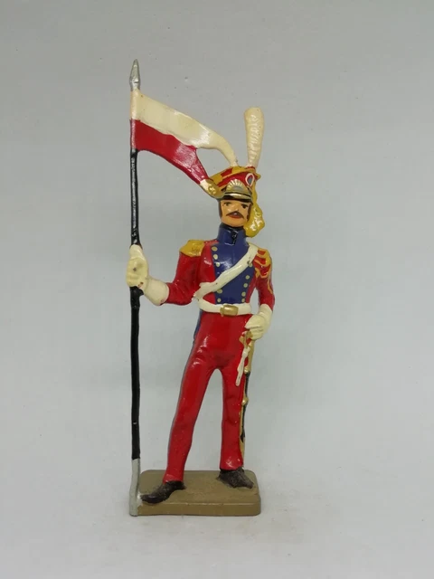 Figurines En Plomb Armée Des Indes - 4ème Rgt Lanciers Du Bengale - 7 Pièces BM55