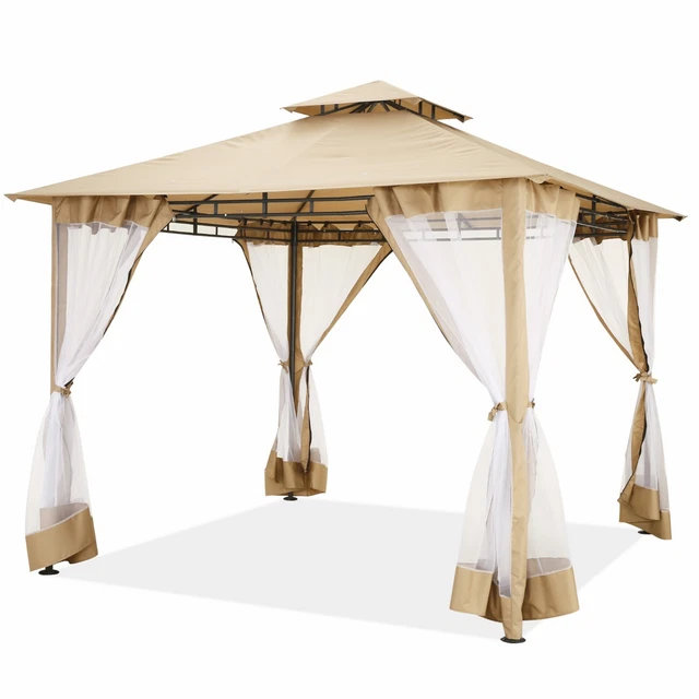 Pavillon 3x3 m Gartenpavillon Gartenzelt Partyzelt Pavilon Pavillion Festzelt 3