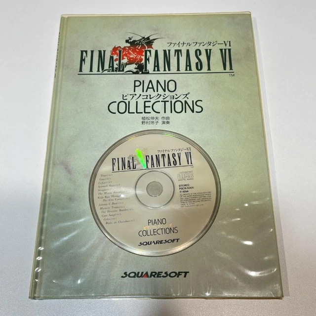 FINAL FANTASY 6 VI Piano Collections CD Only KC $171.23