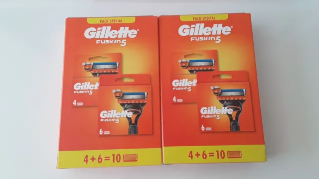 20 Lames de Rasoir Gillette Fusion 5