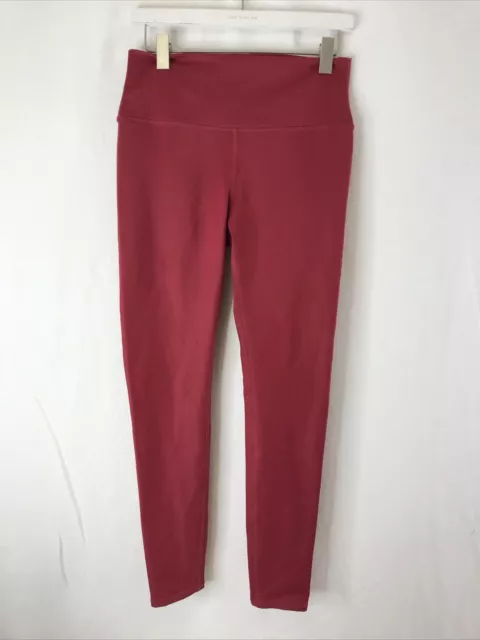 Alo Yoga - High Waist Airbrush Leggings Sz Large Red RN #87370