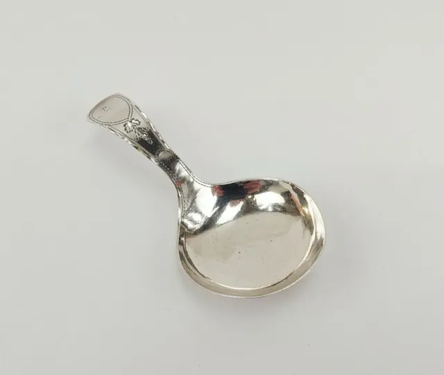 Birmingham 1806 Sterling Silver Tea Caddy Spoon By Joseph Willmore