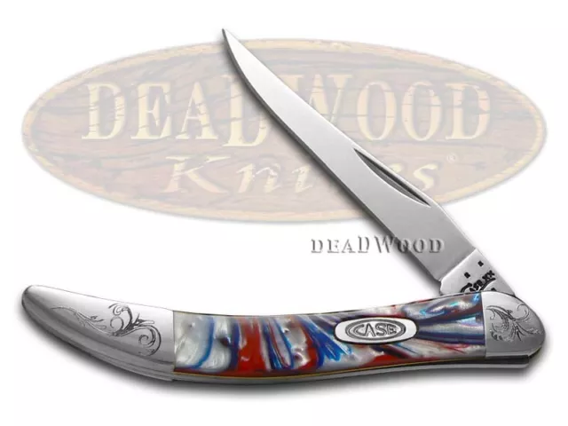 Case xx Knives Toothpick Engraved Bolster Star Spangled Banner 910096STAR/E