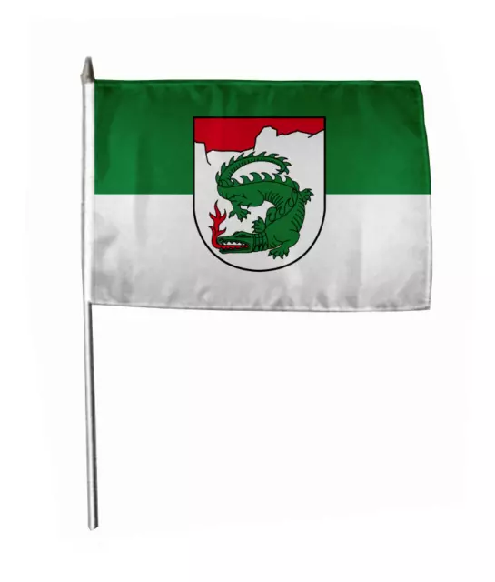 FAHNE FLAGGE STEIERMARK 30 x 45 cm Bootsflagge Premiumqualität EUR