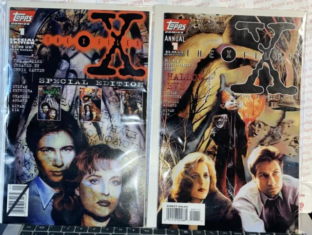 X-Files Comics #1's, Special Edition Volume 1 #1 & X-FILES ANNUAL, VOL 1 #1 1995