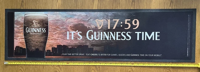 Carling Black Label Bar Mat Wetstop/ Bar Runner - Johnnie Blue Décor
