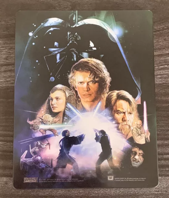 Star Wars: Episode III Revenge of the Sith Blu-Ray Steelbook OVP 2