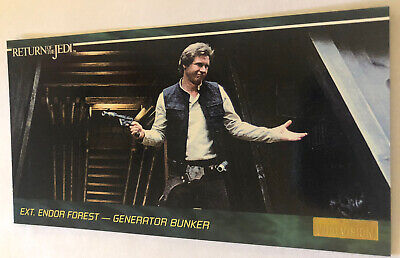 Return Of The Jedi Widevision Trading Card 1995 #112 Endor’s Forest Han Solo