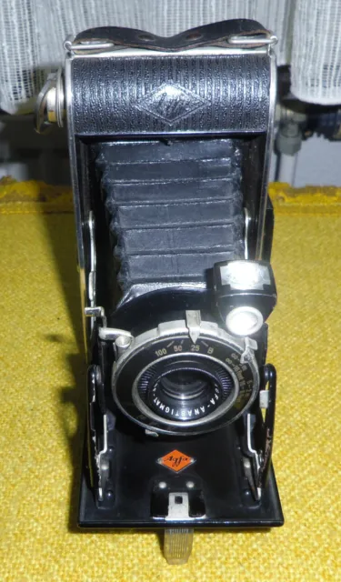 AGFA Billy Record Balgenkamera/Klappkamera Anastigmat-Igestar 7,7 cm/bis 1/200