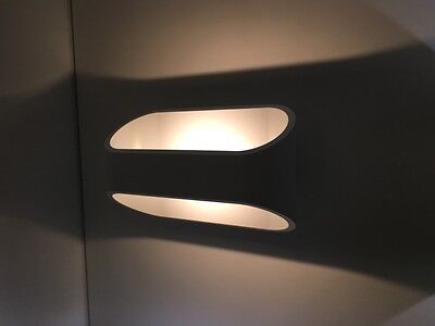 Applique Da Parete Ovale Luce Muro Design Moderno Lampada Illuminazione Faretto