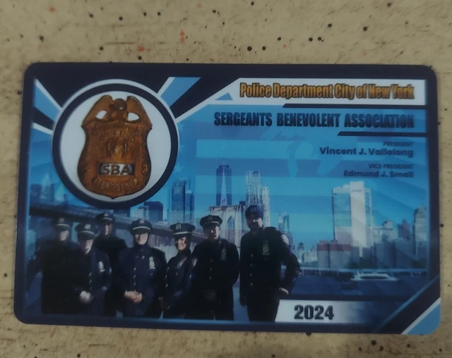 PBA NYC 2024 SBA SERGEANTS CARD Card NEW Signed 145.00 PicClick