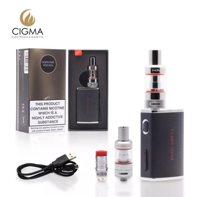 CIGMA Kleinste Dünnste Mini Box Mod Kimsun | E Cigarette Starter Kit