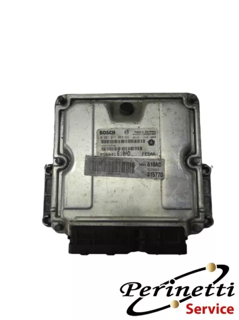 Centralina Iniezione Motore  Jeep  Cherokee 2.5 Crd  P56041610Ad Codice Bosch :