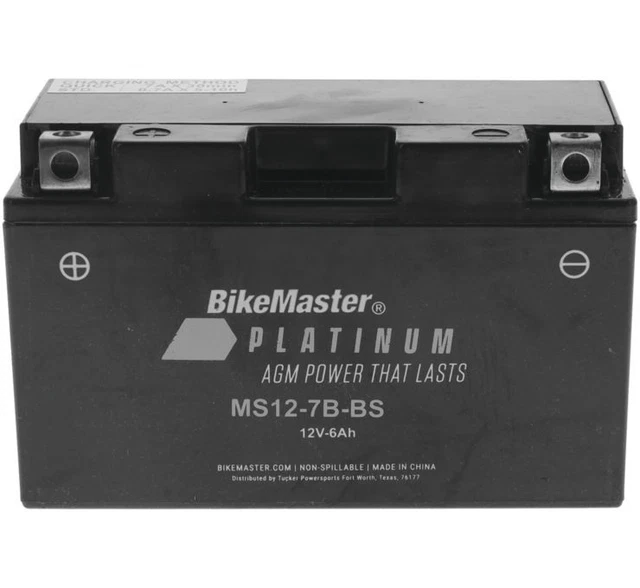 BikeMaster BikeMasterPlatinum Batteries HT7B-4-FA for Motorcycle