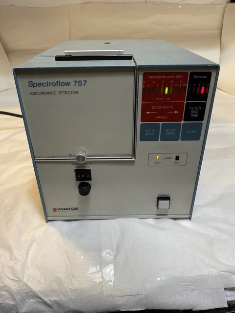 Kratos Analytical Spectroflow 757 Absorbance Detector Great Used Condition