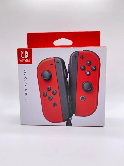 Paire de Manettes Joy-con Rouge Edition Super Mario Odyssey - Nintendo