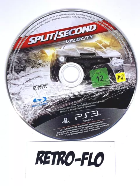 Split Second Velocity - Game sony PLAYSTATION PS3