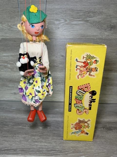 BOXED PELHAM PUPPET SS Mitzi Marionette Puppet - Complete £24.99 ...