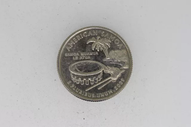 2009-P U.S. American Samoa Quarter - circulated