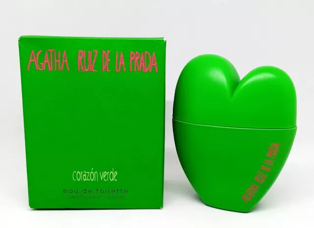 Corazón Verde Agatha Ruiz de la Prada 100ml. eau de toilette edt 3.4 Fl. Oz.