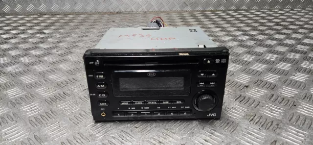 Kia Sorento CRDI XE 2006 radio stereo CD player head unit NO CODE KW-S601