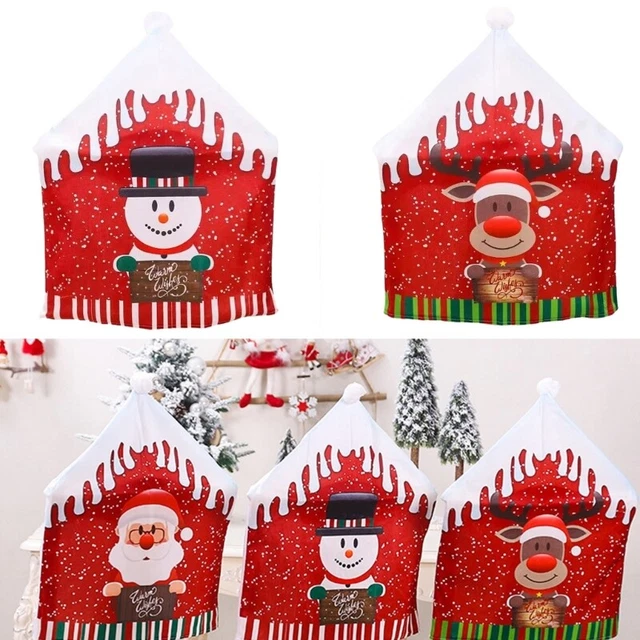 Chair Slipcovers Protector Christmas Dining Chair Covers Christmas Chair Cover 2
