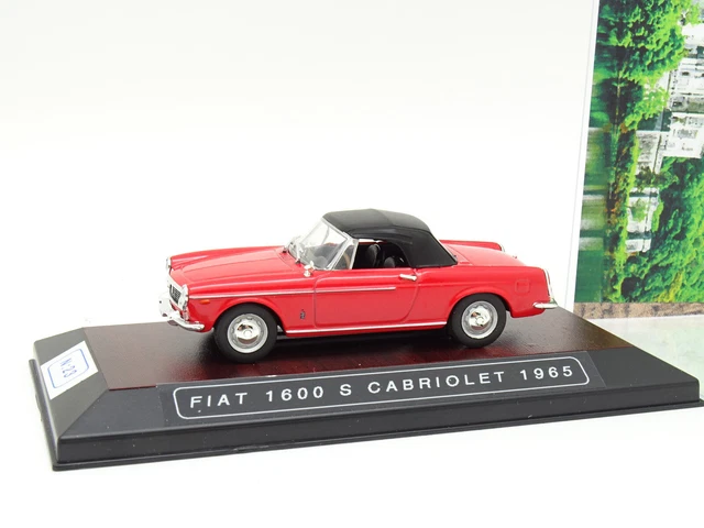 Miniature Norev Fiat Story 1/43 – Fiat 132 Special 1972 – Rouge – État Neuf Sous Boîte Vitrine
