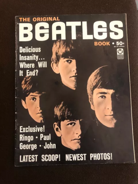 Beatles The Original Beatles Book Magazine 1964