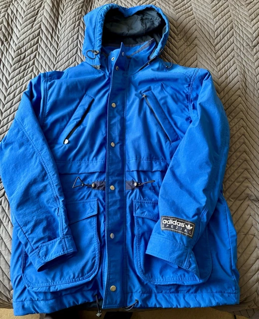 ADIDAS SPEZIAL SPZL Loton Parka Jacket Blue 425.00 PicClick UK