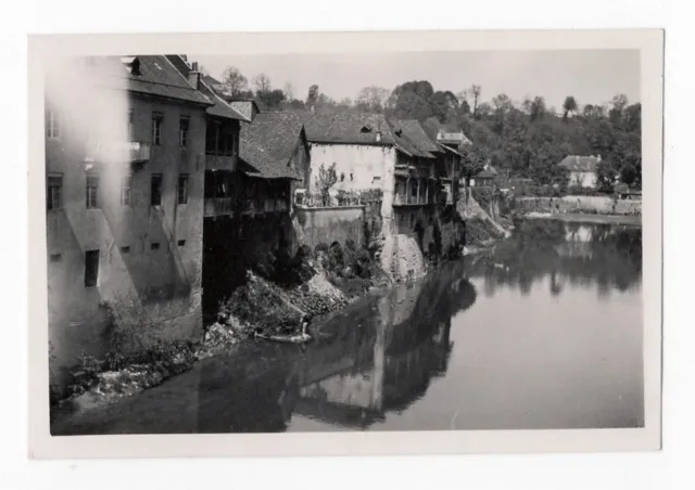OLD PHOTO 1935 Pont de Beauvoisin Isère 1935 Landscape France