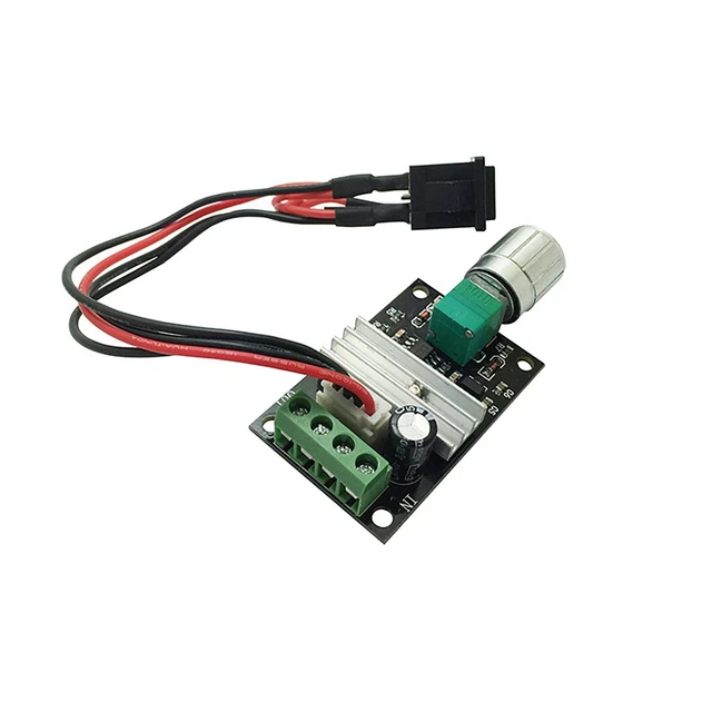 6V 12V 24V 3A DC Motor Speed Controller PWM Speed Adjustable Reversible Switch