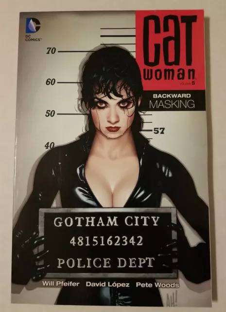 Catwoman vol. 5 by Pfeifer (2016, Trade Paperback) Adam Hughes cover