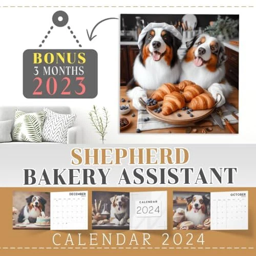 SHEPHERD BAKERY ASSISTANT Calendar 2024 Jan 2024 to Dec 2024 Bonus 3