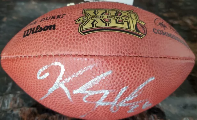 Kelvin Hayden Autograph NFL Super Bowl XLI Mini Football Indianapolis Colts