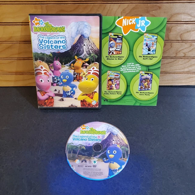 Backyardigans Volcano THE BACKYARDIGANS: THE Legend of the Volcano Sisters Nick Jr DVD ...