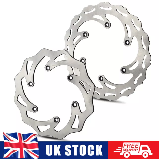 Front Rear Brake Disc Rotors For KTM 125-500 EXC EXCF SX SXF XC XCF XCW 94-2022