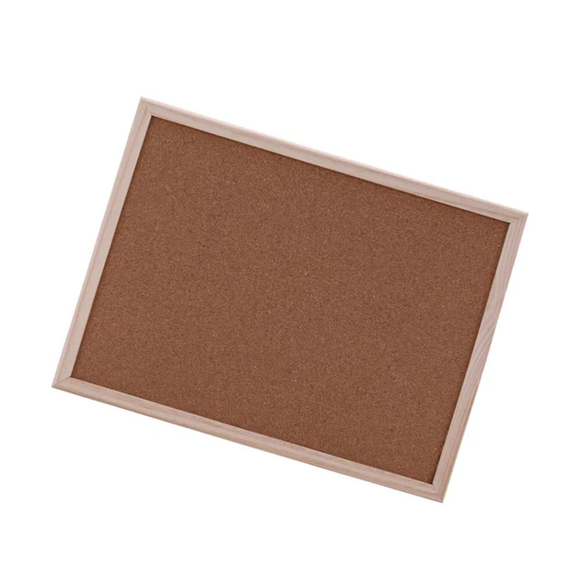 1PC Incorniciato Avviso Bordo Memo Bordo Bordo di sughero Piastrelle