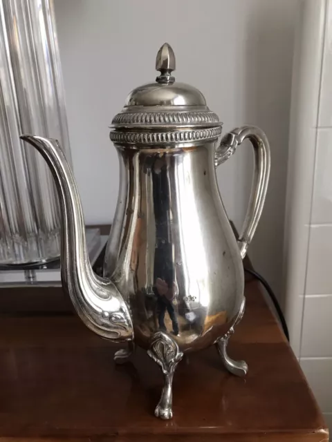 Cafetiere Metal Argente