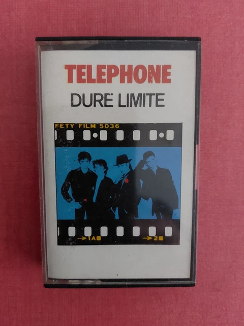 K7 audio TELEPHONE- Audio tape ." Dure limite " 1982 Port gratuit