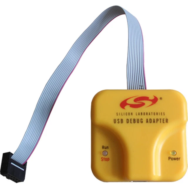 C8051F USB Debug Adapter U-EC6 MCU Downloader Emulator Debugger Double Buffer