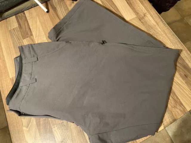 ROHAN WOMENS BARRICADE LINED WALKING HIKING TROUSERS SIZE 16 Reg GREY