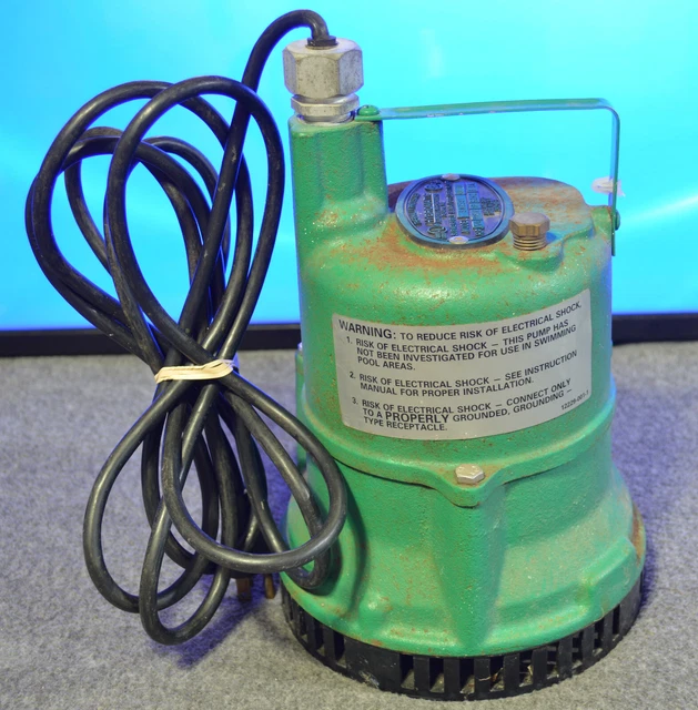 HYDROMATIC SUBMERSIBLE EFFLUENT Pump 1/4 HP SW25A1 69.00 PicClick