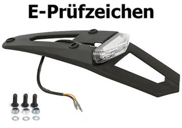 Polisport LED Rücklicht Kennzeichenhalter für Husqvarna SM 449 SM 610 SM 511