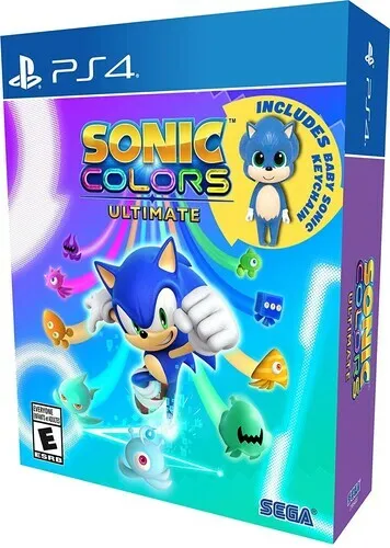 Sonic Colors Ultimate Launch Edition (Sony PlayStation 4, PS4) - Caja abierta.