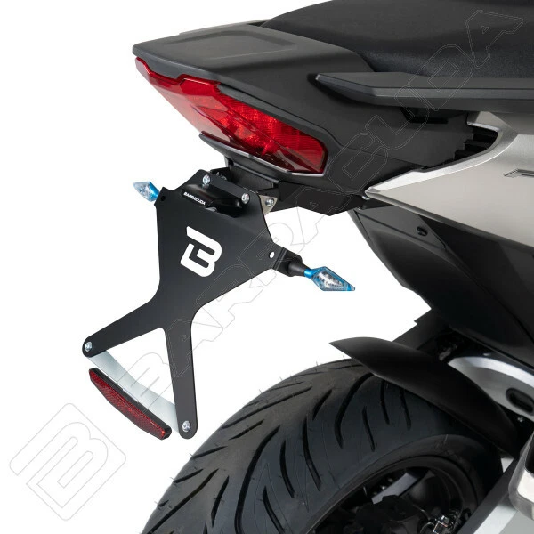 Portatarga GroFaTec EVO Honda CB750 Hornet 2023 - Acciaio Inossidabile Verniciato | Senza Modifiche Carenatura - Foto 9